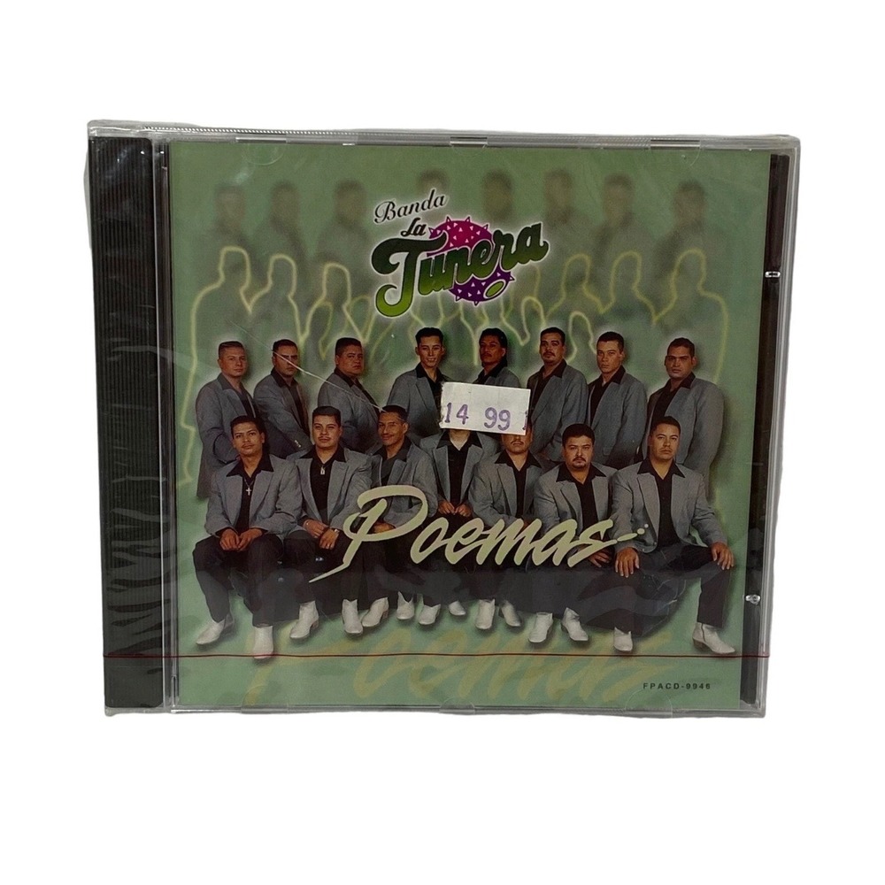 Banda La Tunera Poemas (CD 2000 FonoVisa Regional Mexican) FPACD-9946 Sealed